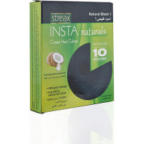 Streax Insta Cream Hair Colour Natural Black 15 Ml