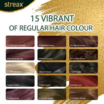 Streax Cream Hair Color Natural Black 1