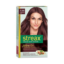 Streax Cream Hair Color Cinnamon Red 5.66