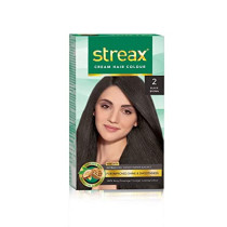 Streax Cream Hair Color Black Brown 2