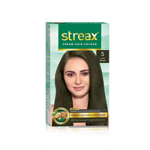 Streax Cream Hair Color Light Brown 5