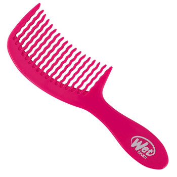 Wet Brush Detangling Comb Pink