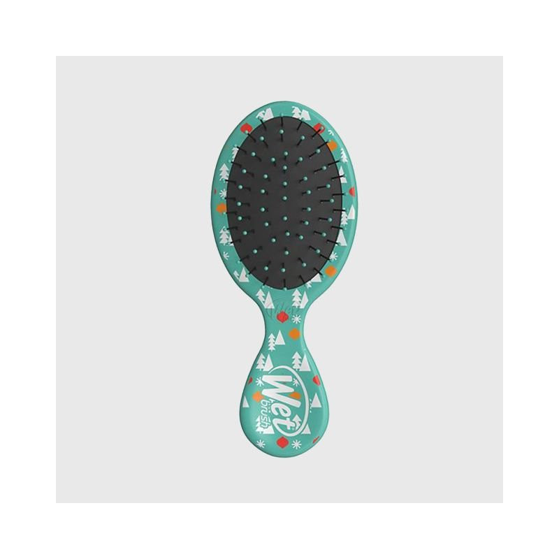Wet Brush Mini Detangler Mickey And Minnie Love And Joy Teal