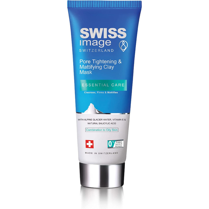Swiss Image Essential Care Pore Tightening And Mattifying Clay Mask 75 Ml