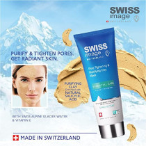 Swiss Image Essential Care Pore Tightening And Mattifying Clay Mask 75 Ml