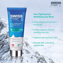 Swiss Image Essential Care Pore Tightening And Mattifying Clay Mask 75 Ml