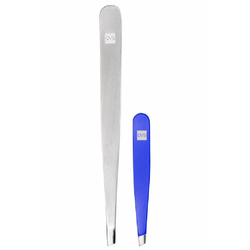 Qvs Slant Tip Tweezers Micro Tweezer