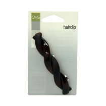 Qvs Hair Clip Easy View Square Tip Tweezers Gold