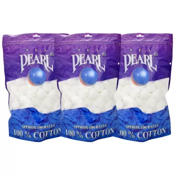 Sea Pearl Cotton Balls 100X3