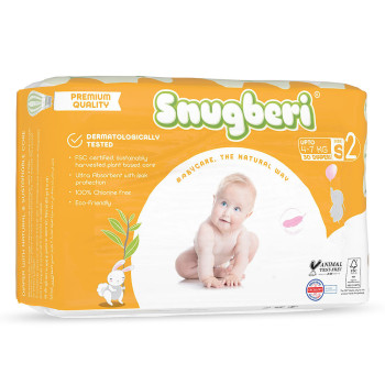 Snugberi Diaper Size 2 Small 4 7Kg 30 S