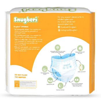 Snugberi Diaper Size 5 X Large 11 18Kg 22 S