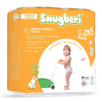 Snugberi Diaper Pants Size 5 X Large 11 18Kg 22 S