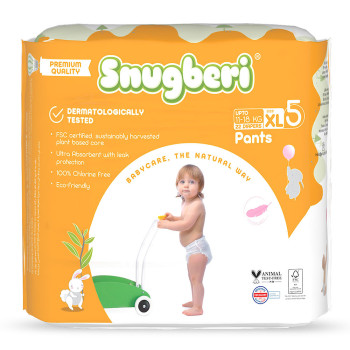 Snugberi Diaper Pants Size 5 X Large 11 18Kg 22 S