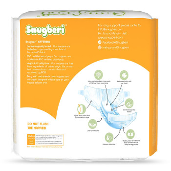 Snugberi Diaper Size 2 Small 4 7Kg Mega Pack 74 S