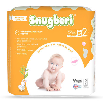 Snugberi Diaper Size 2 Small 4 7Kg Mega Pack 74 S