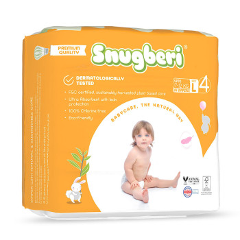 Snugberi Diaper Size 4 Large 7 12 Kg 24 S