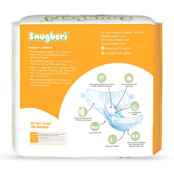Snugberi Diaper Size 4 Large 7 12 Kg 24 S