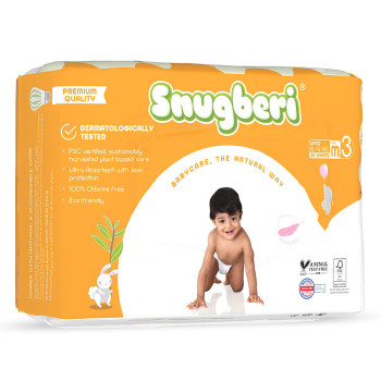 Snugberi Diaper Size 3 Medium 6 9 Kg 28 S