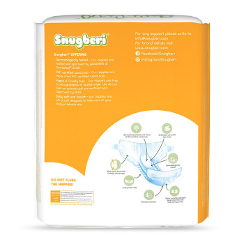 Snugberi Diaper Size 3 Medium 6 9 Kg Mega Pack 70 S