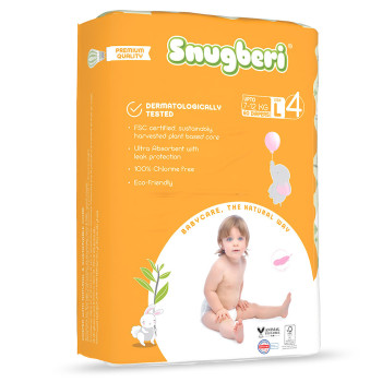 Snugberi Diaper Size 4 Large 7 12 Kg Mega Pack 60 S