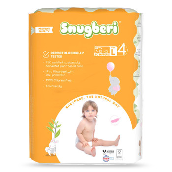 Snugberi Diaper Size 4 Large 7 12 Kg Mega Pack 60 S