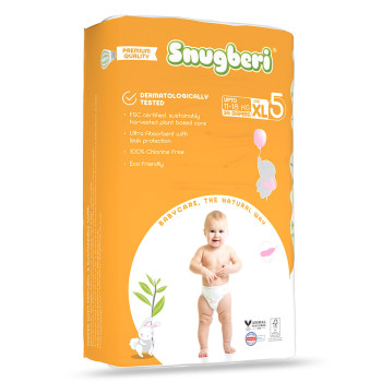 Snugberi Diaper Size 5 X Large 11 18Kg Mega Pack 54 S