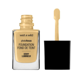 Wnw Photo Focus Dewy Foundation Golden Beige