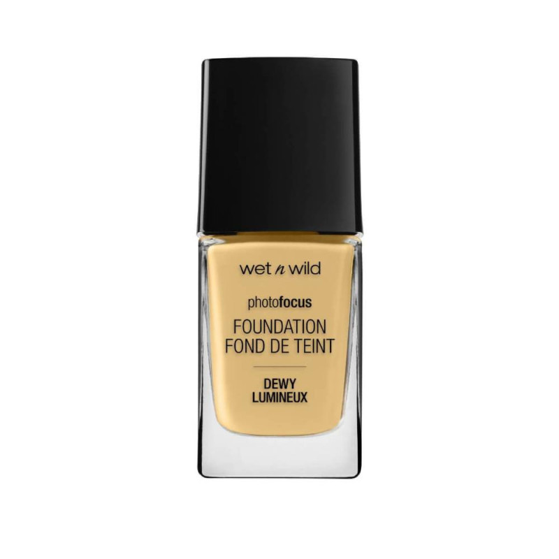 Wnw Photo Focus Dewy Foundation Golden Beige
