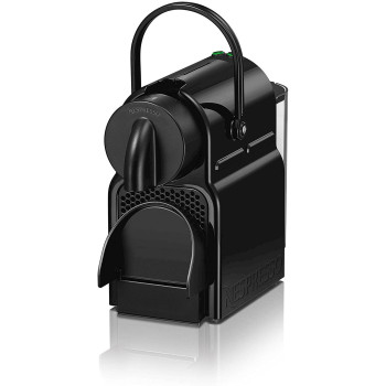Nespresso Inissia Espresso Machine by De'Longhi with Aeroccino Espresso Machine Black D40 US BK NE
