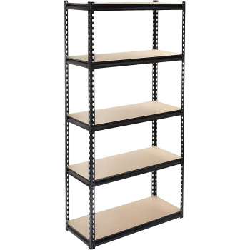 NOA Equipment Shelf Rack, 86.5 X 35.5 X 183 cm, Storage Organizer 5 shelf