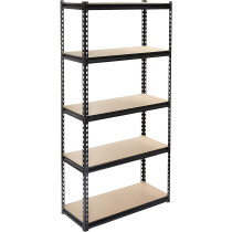 NOA Equipment Shelf Rack, 86.5 X 35.5 X 183 cm, Storage Organizer 5 shelf 
