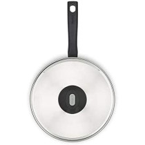 TEFAL Tempo Flame 24 cm Saute Pan With Lid, Red, Aluminium, C5483282