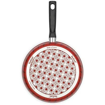 TEFAL Tempo Flame 24 cm Saute Pan With Lid, Red, Aluminium, C5483282