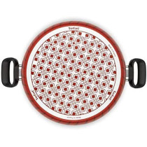 Tefal C5484582 Tempo Casserole 22 Lid, Red, H 19.6 x W 29.6 x D 11.0 cm