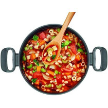 Tefal C5484582 Tempo Casserole 22 Lid, Red, H 19.6 x W 29.6 x D 11.0 cm