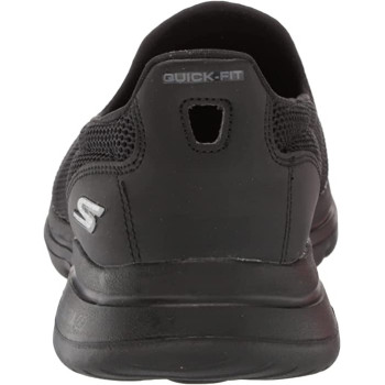 Skechers Go Walk 5 Womens Slip On Walking Shoes, Color Purple Burgundy , Size 36.5 EU