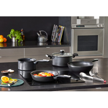 Tefal G6 Unlimited Stewpot, Black, 24 Cm, G2554602, 1
