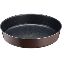 Tefal J5549702 Perfect Bake Non Stick Cake Mold, 26 Cm, Brown, Aluminum