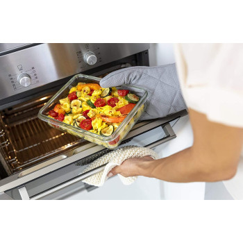 TEFAL Masterseal Food Keeper 2 Litre Food Storage Container, Red Clear,Glass, K3010112