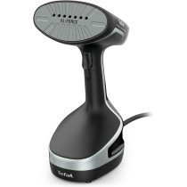Tefal Handheld Clothes Steamer, Powerful 90G Min Steam Boost, Ready To Use In 25 Seconds, Black And Silver, Dt8250, Black & Silver