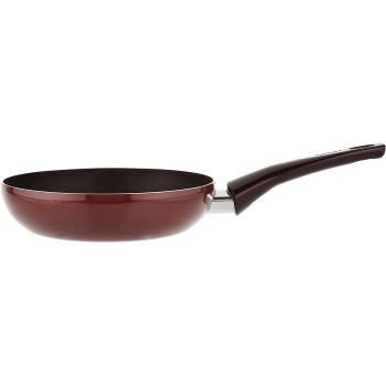 TEFAL Pleasure Non Stick 20 cm Frypan, Burgundy, Aluminum, D5020252