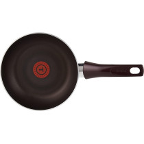 TEFAL Pleasure Non Stick 20 cm Frypan, Burgundy, Aluminum, D5020252