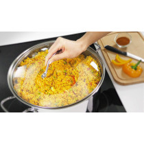 TEFAL Intuiton 5 Pcs Induction Pots and Pan Set, Stainless Steel, A702S885