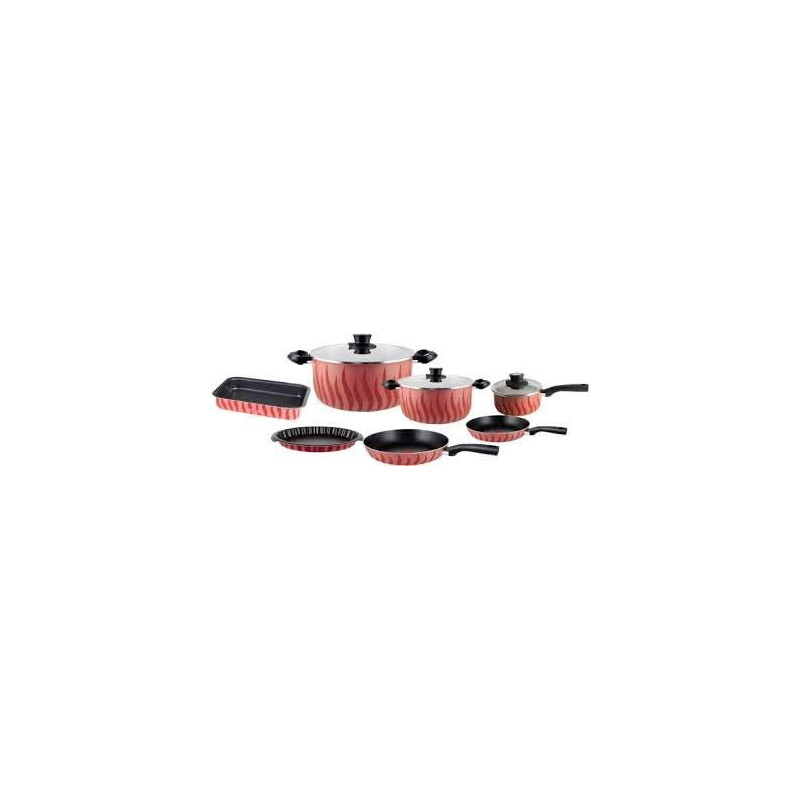 Tefal Tempo new 12 Pcs Non Stick Aluminium Cookware Set