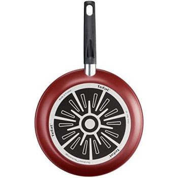 Tefal B3050402 Stainless Steel 24 cm Simplicity Frypan Bordeaux Black