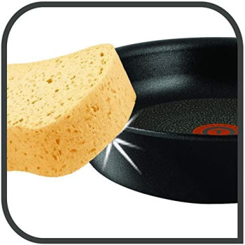 Tefal B3050402 Stainless Steel 24 cm Simplicity Frypan Bordeaux Black