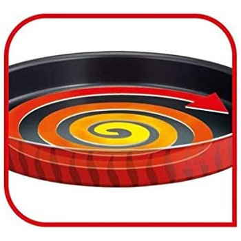 TEFAL Les Specialistes 30 34 cm Kebbe Oven Dish Set, Red, Aluminium, J1326782