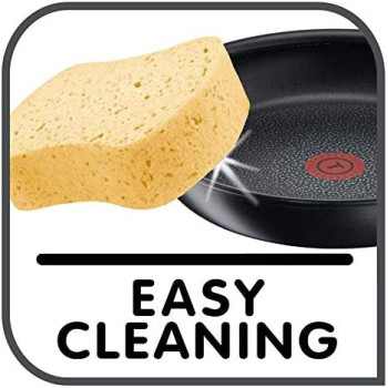 TEFAL Expertise Non Stick 28 CM Wokpan, Black, Aluminium,C6201972