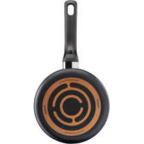 Tefal Super Cook 20 Cm Saucepan, Non Stick, Black, Aluminium, B1433084