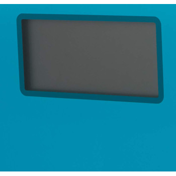 Tefal Classic Bathroom Scale, Automatic ON OFF, Tempered Glass, Turquoise, PP1133V0